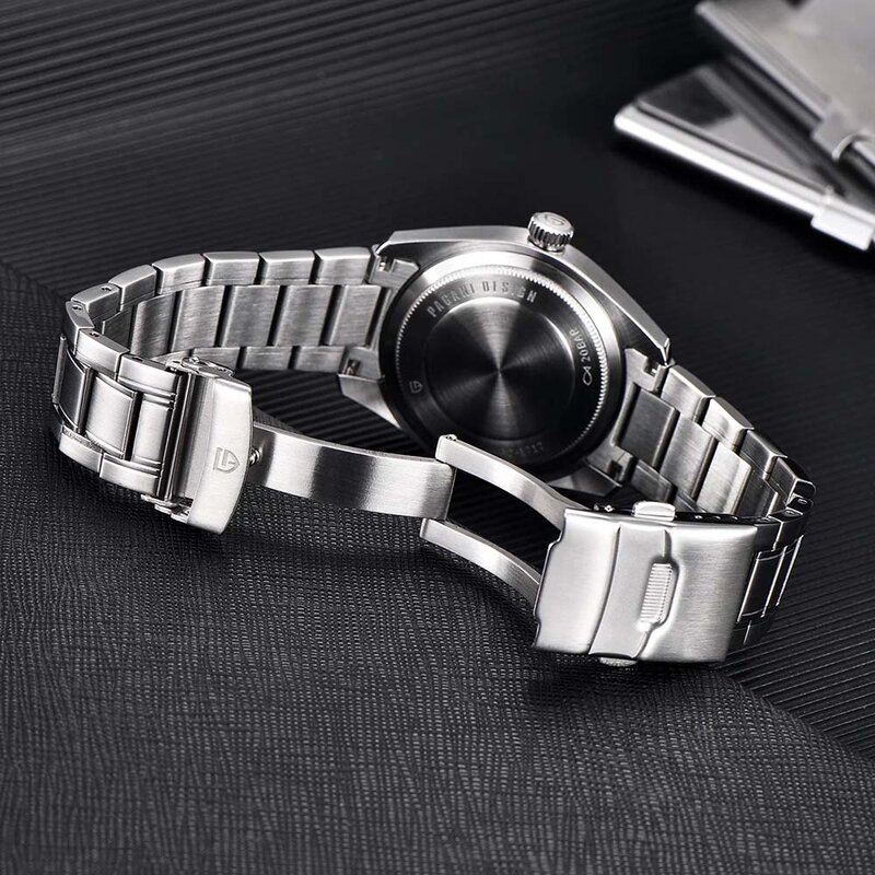 2024 Nieuwe Pagani Design Heren Piloot Automatische Mechanische Horloges Pd1717 V2 Japan Nh35a Roestvrij Staal Saffier Reloj Hombre