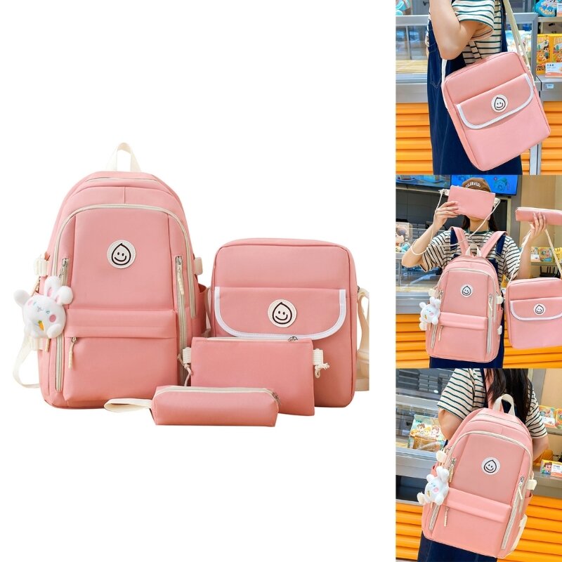 Модный противоугонный дизайн, набор рюкзаков для девочек, стильная школьная сумка, рюкзак