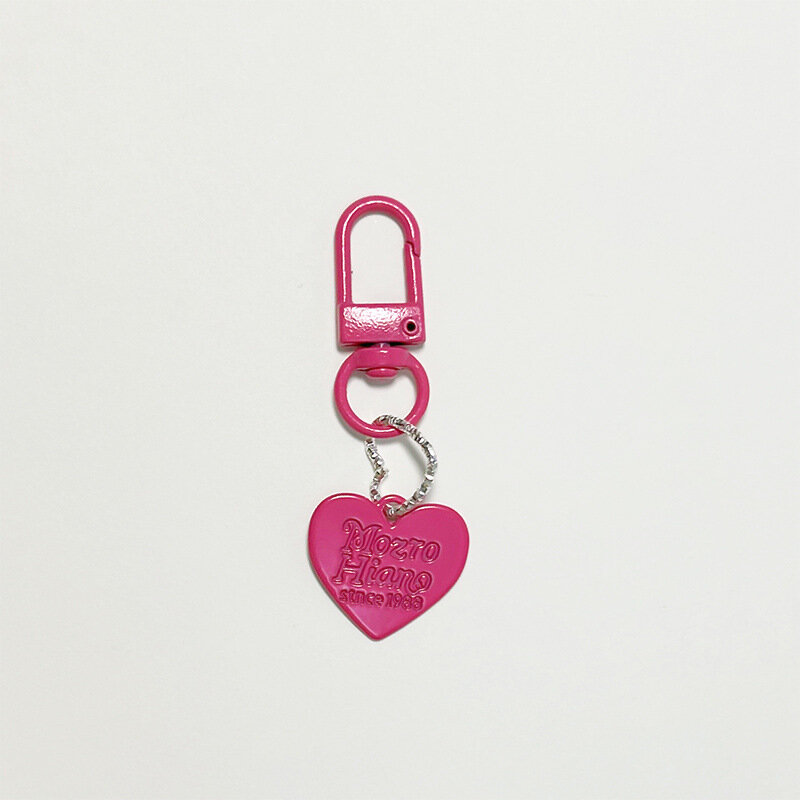 DIY Key Chain Creative Colorful Love Pendant School Bag Backpack Decoration Cute Gift Car Key Accessories Keychain Key Holder