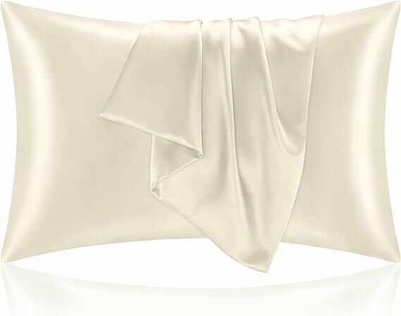 Funda de almohada de seda de morera 100% Natural, 19MM, con cremallera oculta, adecuada para el cabello, funda de almohada de seda Real con oeko-tex