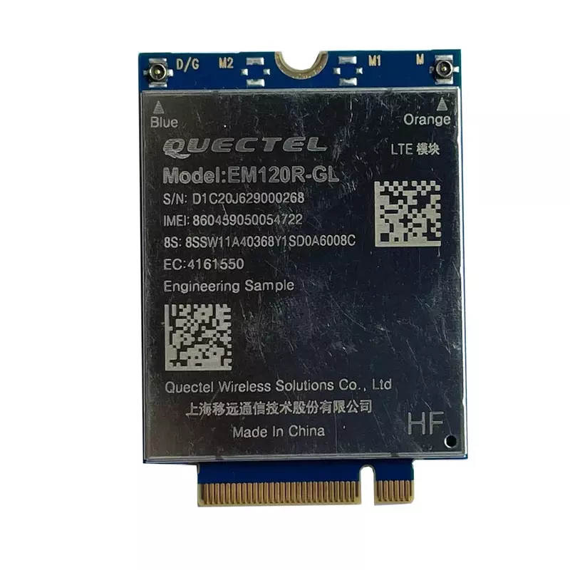 Quectel EM120R-GL bukan EM12-G CAT12module sampel teknik moduel FDD-LTE TDD-LTE Cat12 kartu 600M 4G Untuk Laptop