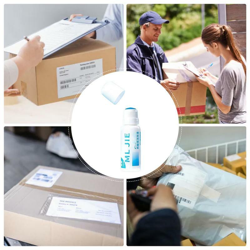 Portable Thermal Paper Data Fluid 20ml 30ml 50ml Thermal Paper Correction Fluid Fast-Drying Identity Protector Quick Eraser