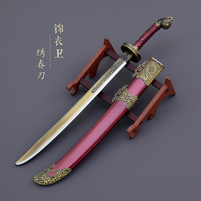 Metalowy nożyk do listów miecz chiński starożytny dynastia Han miecz otwarty list kreatywny papier Cutter Alloy broń wisiorek dekoracja biurka