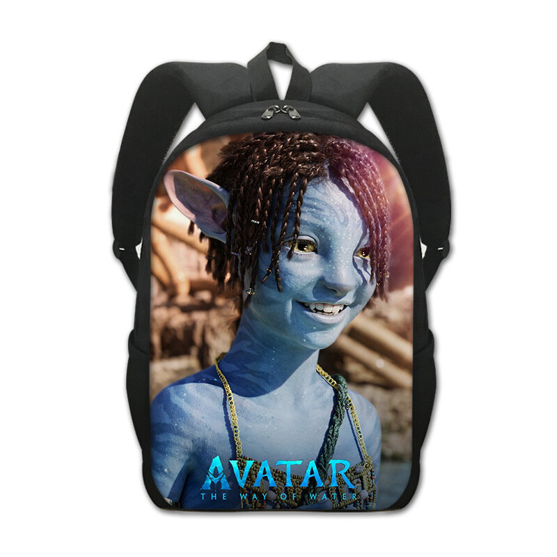 Movie Avatar The Way of Water 3D Backpack Cartoon satchel Rucksack Kindergarten Travel Leisure Bag for Women Kid Bookbag