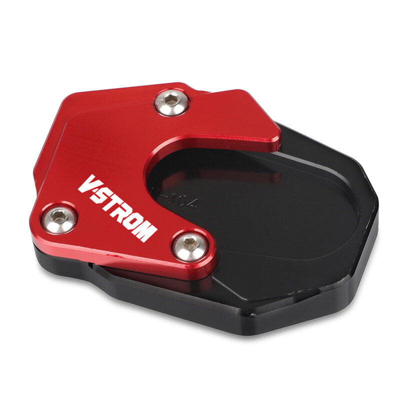 VSTROM 800DE 1050DE Accessories Kickstand Extension Plate Side Stand Enlarger Pad For SUZUKI V-STORM 800 1050 DE 2023 2024 2025