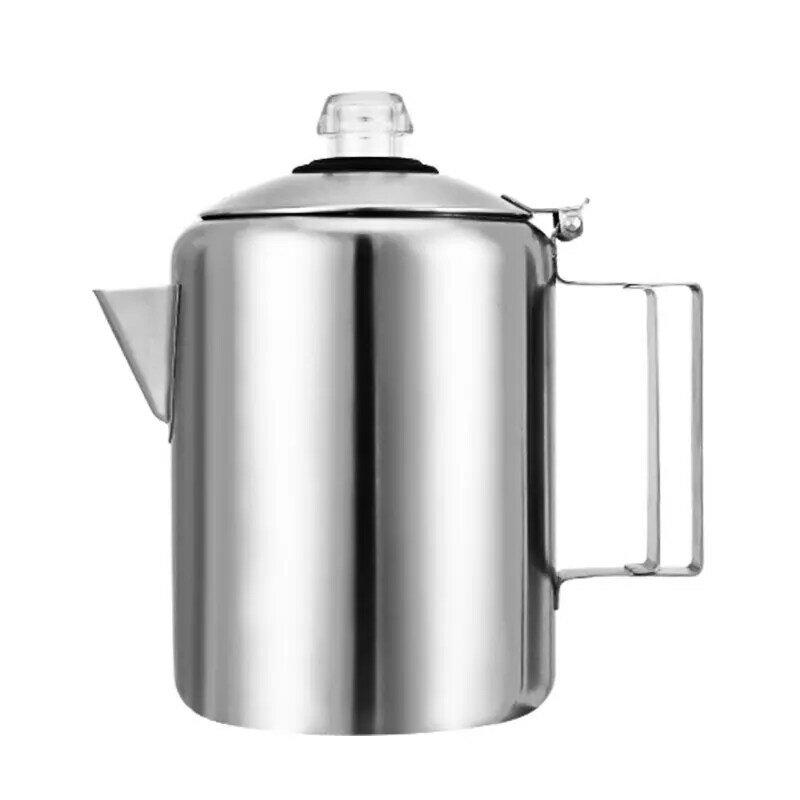 stainless steel stovetop traditional induction stove top mocha moka turkish outdoor campfire camping coffee pot and tea pots