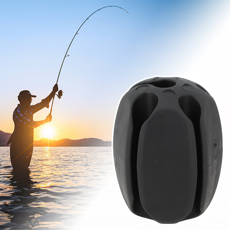 1pc cinghie porta canna da pesca cinghie per canna da pesca Bundle Rod Ball Fixed Ball Rods Puller/protezione in Silicone attrezzature per la pesca