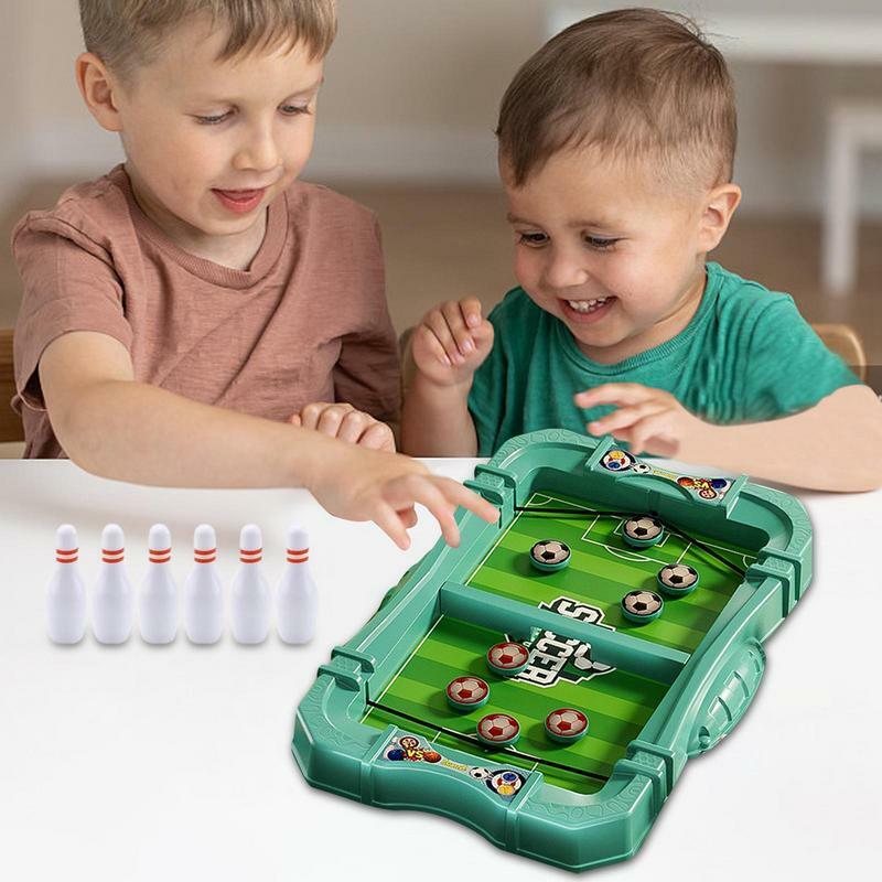 Sling Puck Game 6 in 1 Catapult Winner Board Games Slingshot Board Game Hockey Board Game Parent child Interactive Toy for Kids
