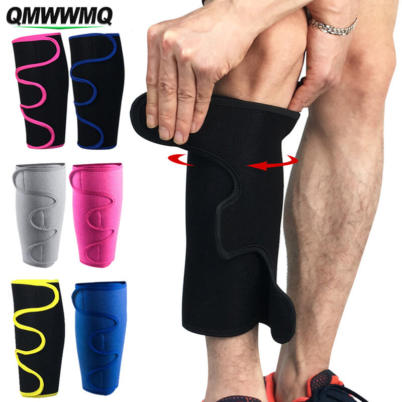 Bezerro compressão manga cinta para rasgado, músculo e shin tala alívio, lesão na perna, estirpe, homens e mulheres, 1pc