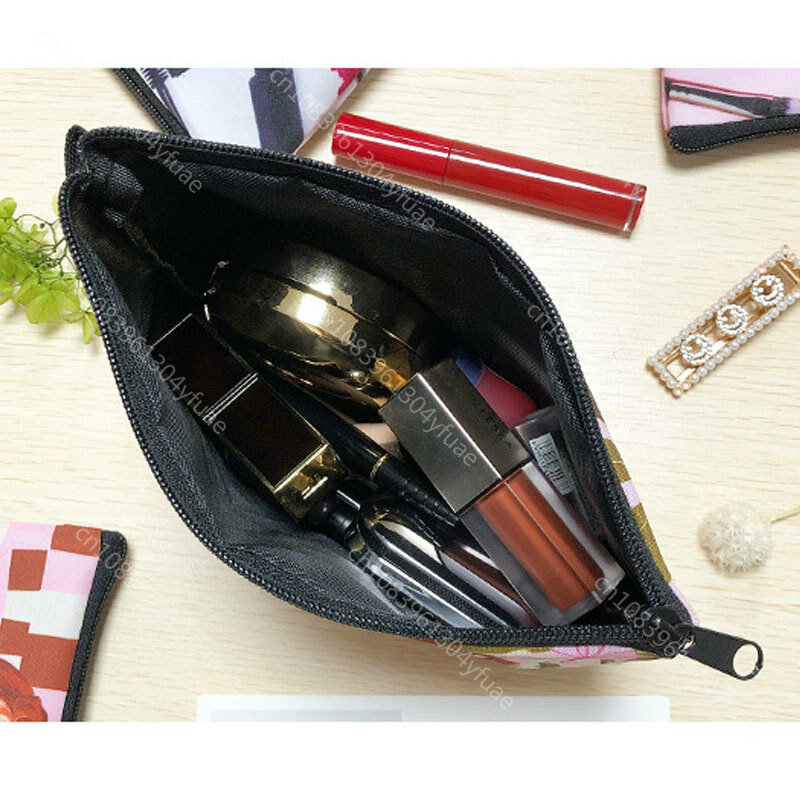 Cute Shiba Inu Dog Print Cosmetic Case Women Makeup Bags Lipstick Jewels Napkin Storage Bag Organizer Toiletry Cosmetic Bag