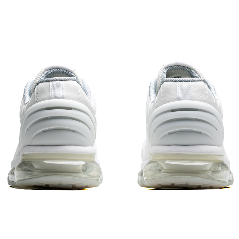 ONEMIX-Baskets blanches en maille respirante pour femme, chaussures de course, de marche et d'extérieur, grande taille