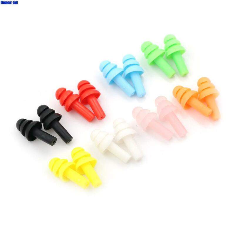 20pcs Ear Plugs Sound Insulation Waterproof Silicone Ear Protection Anti-noise Earplugs Sleeping Plug For Travel Noise Reduction