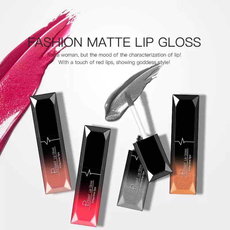Best Lip Makeup 17 Color Sexy Matte Long Lasting Lipgloss Liquid Lipstick Lip Cream