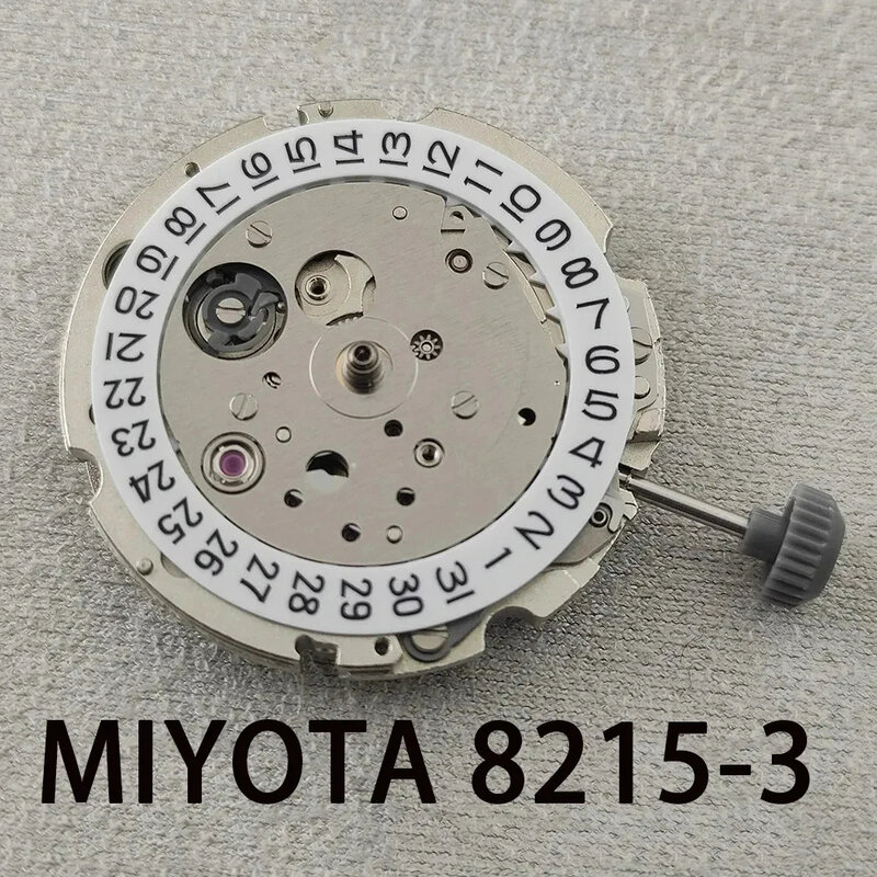 Aksesoris Jam Tangan teknologi hitam baru 2024 merek baru impor Jepang Citizen MIYOTA 8215 8200 3 o'clock automatic mechanical mov