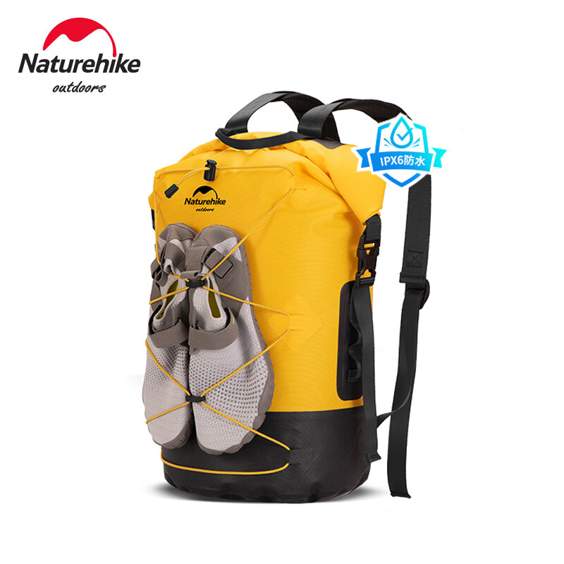 Naturehike TB03-TPU wet and dry separation waterproof bag men and women waterproof backpack equipment Swimming Sport Travel Bag
