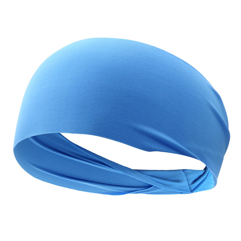 Повязка на голову для мужчин и женщин, впитывающая спортивная повязка на голову для занятий велоспортом, йогой, спортом