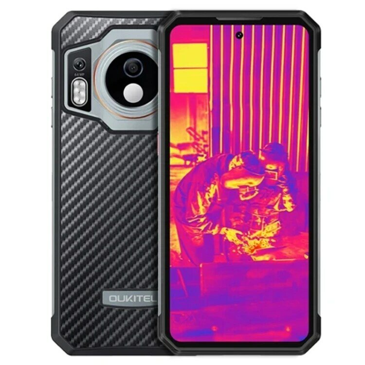 All'ingrosso OUKITEL WP21 Ultra 4G Smart Phone Thermal Imaging Sub Camera 12GB + 256GB 6.78 pollici impermeabile Dropproof Android