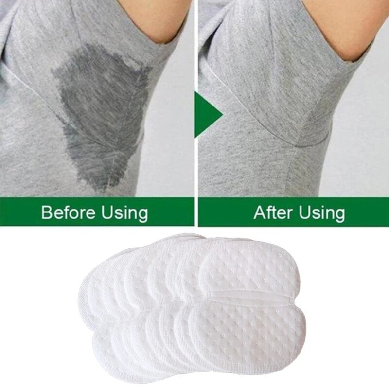 10/20PCS Non-woven Underarm Sweat Pads Comfortable Breathable Disposable Sweat-absorbing Patch Ultra-thin Mini