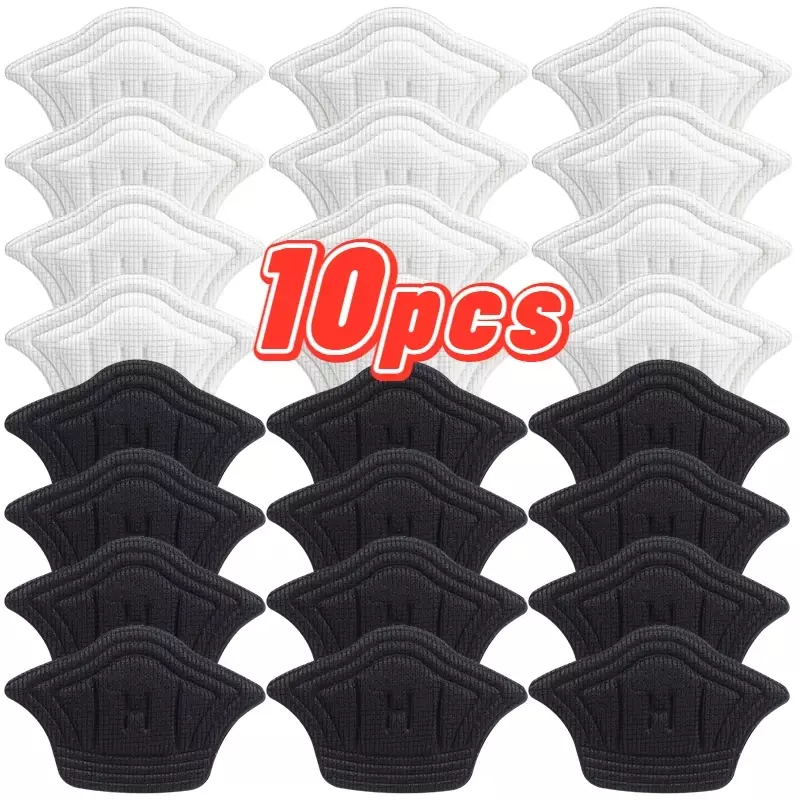 Nieuwe 10 Stuks Antislip Schoen Pad Hiel Beschermer Rug Sticker Hak Inlegzolen Voor Voeten Patch Hiel Pads Voor Sportschoenen Verstelbare Grootte