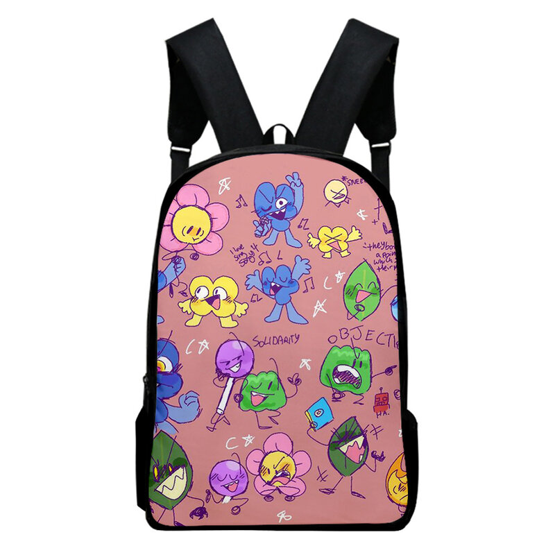Jacknjellify Battle for Dream Island Merch Backpack Adult Kids School Bags Unisex Harajuku Daypack Children Cartoon Bags