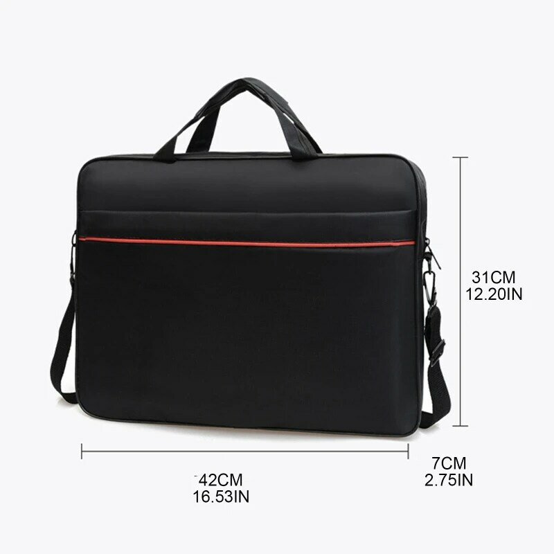 15,6-дюймовая сумка для ноутбука, прочная и легкая деловая повседневная или школьная сумка, компьютерный ноутбук, Прямая