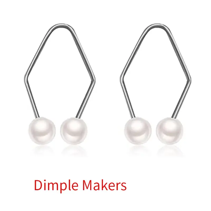 Dimple Trainer para Mulheres, Acessórios De Jóias De Moda, Fácil De Usar, Desenvolver Sorriso Natural, Rosto