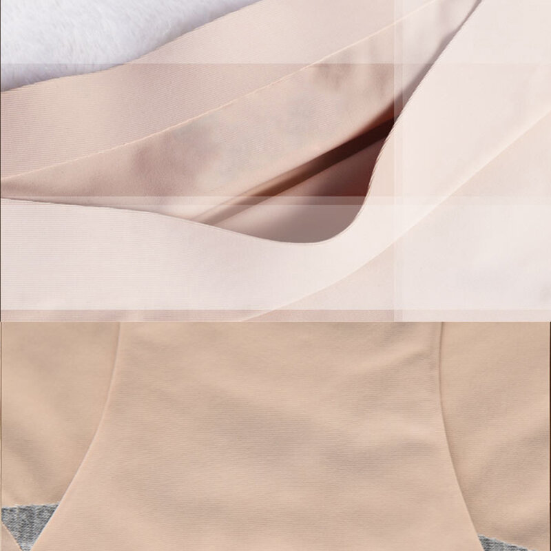 سراويل داخلية من الحرير الجليدي للنساء ، سراويل داخلية حميمية ، ملابس داخلية متوسطة الخصر ، سراويل داخلية أحادية اللون ، خيارات الراحة ، ملابس داخلية ، سراويل داخلية ، مقاس XXL