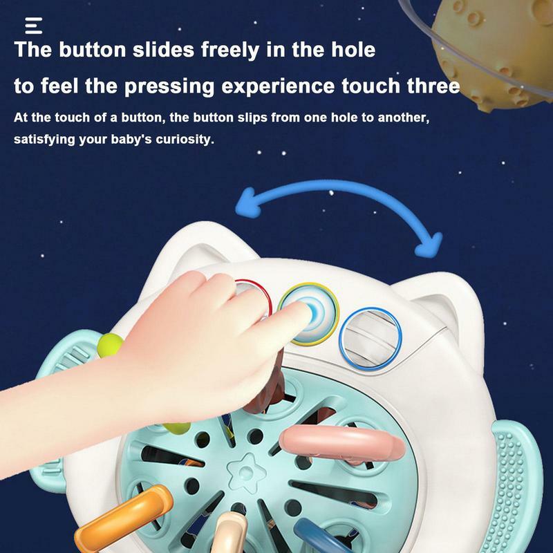 Baby sensorische Entwicklung Spielzeug Beiß ringe für Neugeborene Handgriff entwickeln Kinderspiel zeug Lernspiel zeug für Baby 0 12 Monate