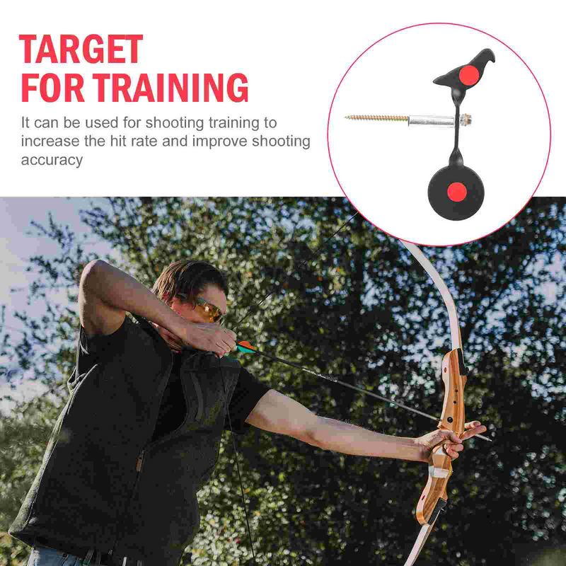 Tiro con Arco de objetivo de entrenamiento de tiro portátil para patio trasero, juego de aleación, entretenimiento