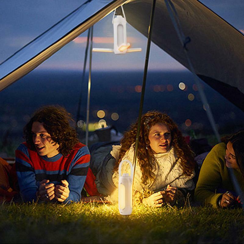 Luci da campeggio a LED luce pieghevole per tenda da campeggio lanterna da campeggio a LED tre modalità luce da campeggio per esterni luce per tenda a LED per esterni