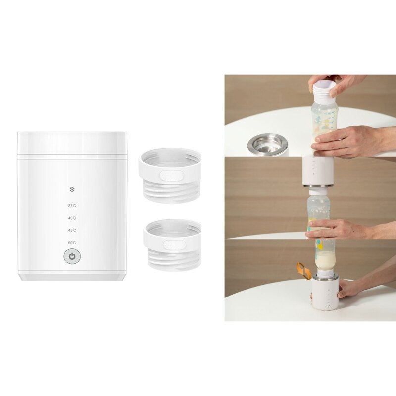 Reisvriendelijke babyflessenwarmer Melkverwarmer met USB-voeding Snelle en veilige verwarming DropShipping