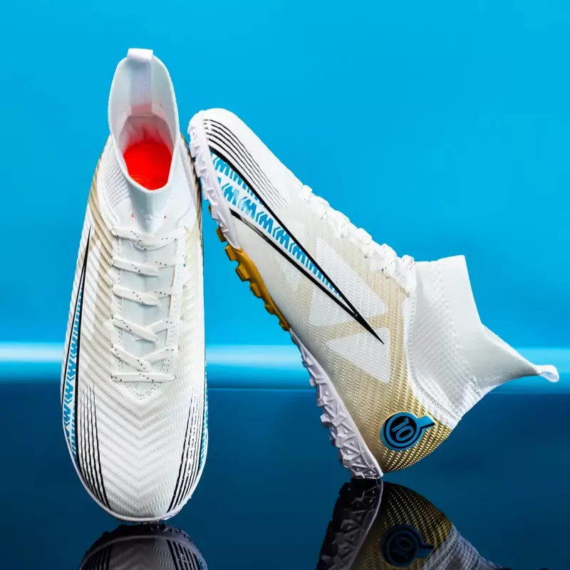 Profesjonalna buty piłkarskie dla mężczyzn FG/TF Sport treningowy korki piłkarskie tenisówki do piłki nożnej sprzedaż hurtowa Unisex Outdoor Ultralight