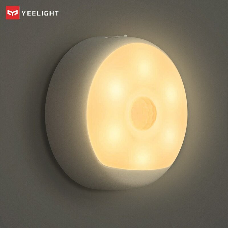 Recargable Yeelight luz nocturna Cuerpo Humano sensor de movimiento luz nocturna