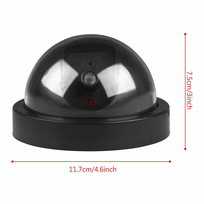 Wireless Dummy Security Camera Home Surveillance CCTV Dome Indoor Outdoor False Hemisphere Emulational lens Simulation Camera
