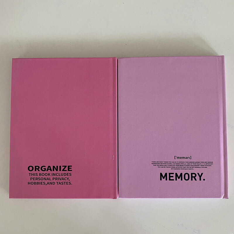 INS Blogger Simple English Notebook, Revista Flamingo Vermelho e Rosa, Foto Adereços Notepad, Papelaria Escolar, 100 Folhas, Moda, A5