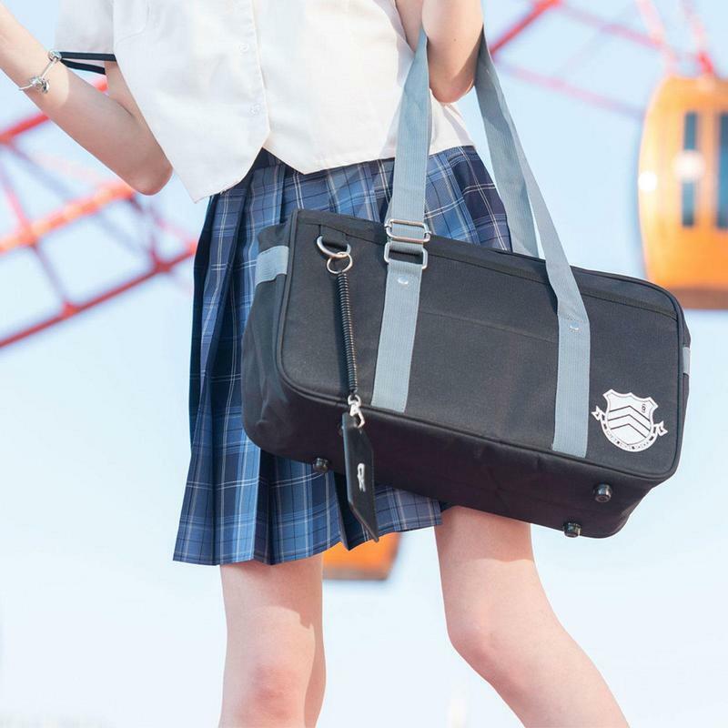 Anime Design alla moda studente di scuola superiore Bookbag zainetto borse a tracolla Oxford borsa a tracolla regali per ragazze adolescenti