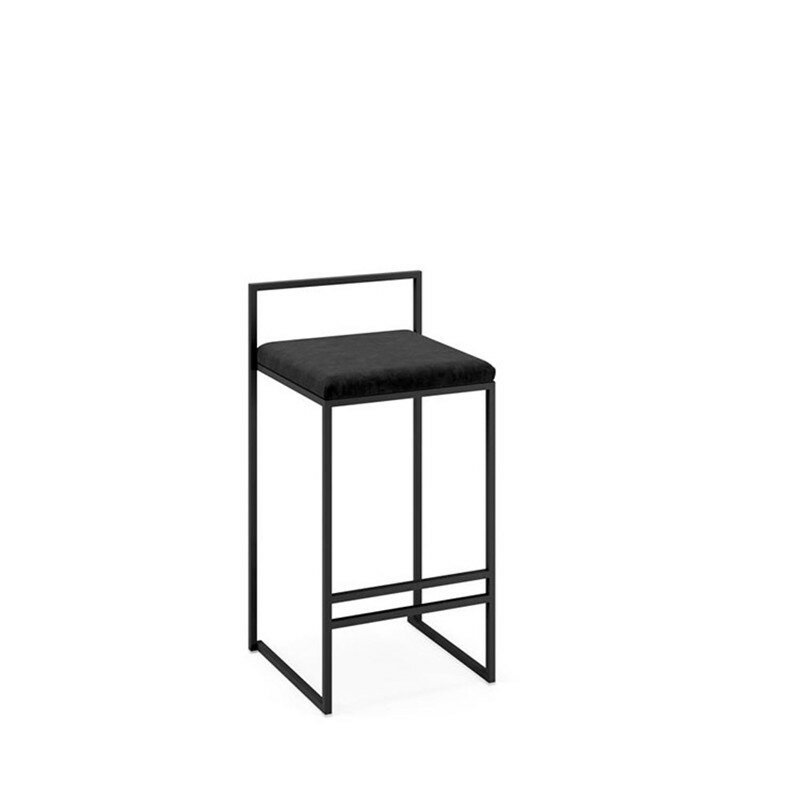 Taburete de Bar nórdico, silla Simple minimalista para beber en Bar, restaurante, sala de estar, Muebles personalizados, alta