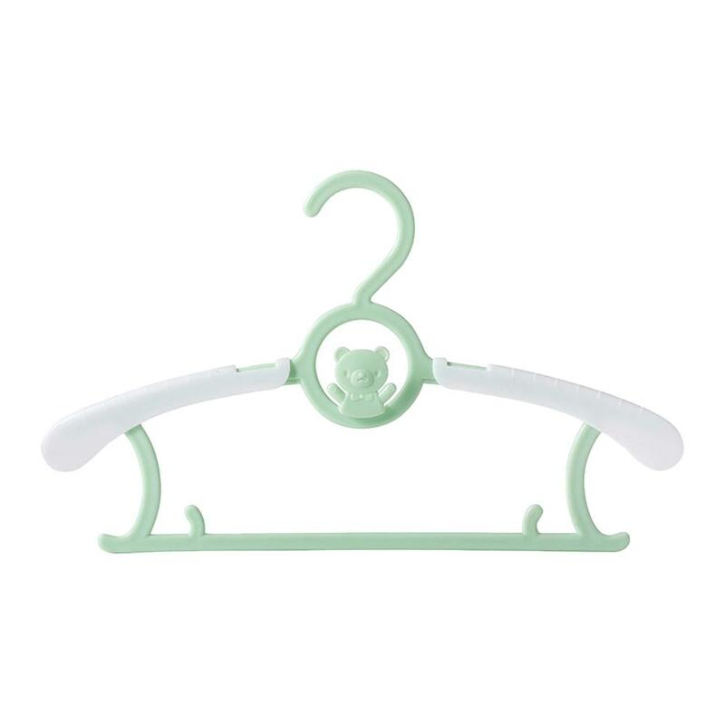 New Retractable Baby Clothes Hanger Racks Non-slip Portable Hanger Windproof Organizer Hanger Clothing Coats Baby Children Q3m4