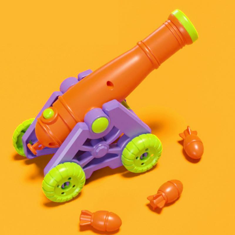 Juguete de cañón de zanahoria de gravedad impreso en 3D, juguete que desaparece por gravedad, juego de lanzamiento 3D, juguetes para aliviar el estrés para niños, adultos y amigos