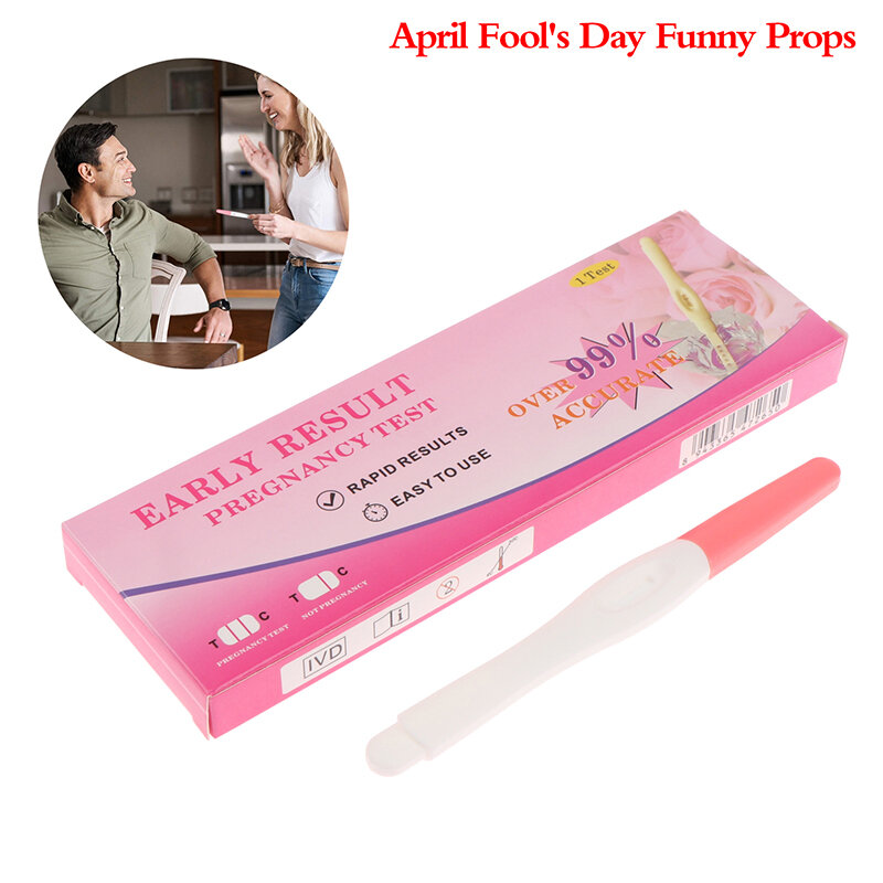 Fake Prank Joke Pregnancy Test Positive fool's Day Practical Joke Toys Adult Women Men Fun Boyfriend Toy