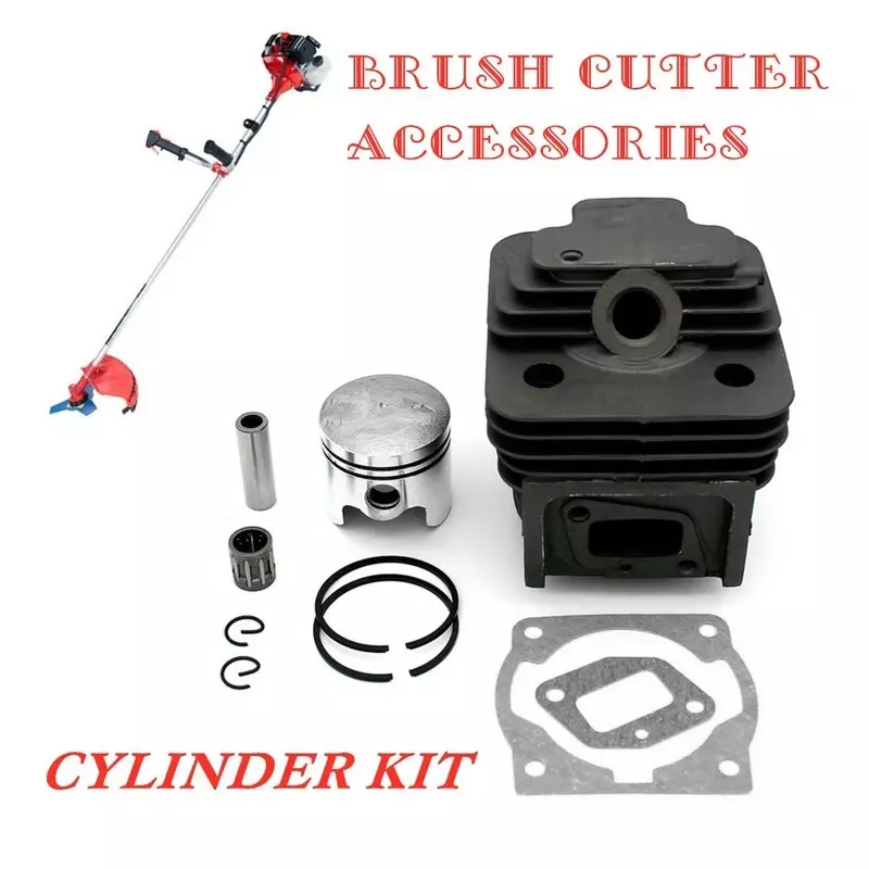 Replacement 44mm & 40mm Cylinder Piston Kit for 44-5 & 40-5 Brush Cutter Engine 44F-5 & 40F-5