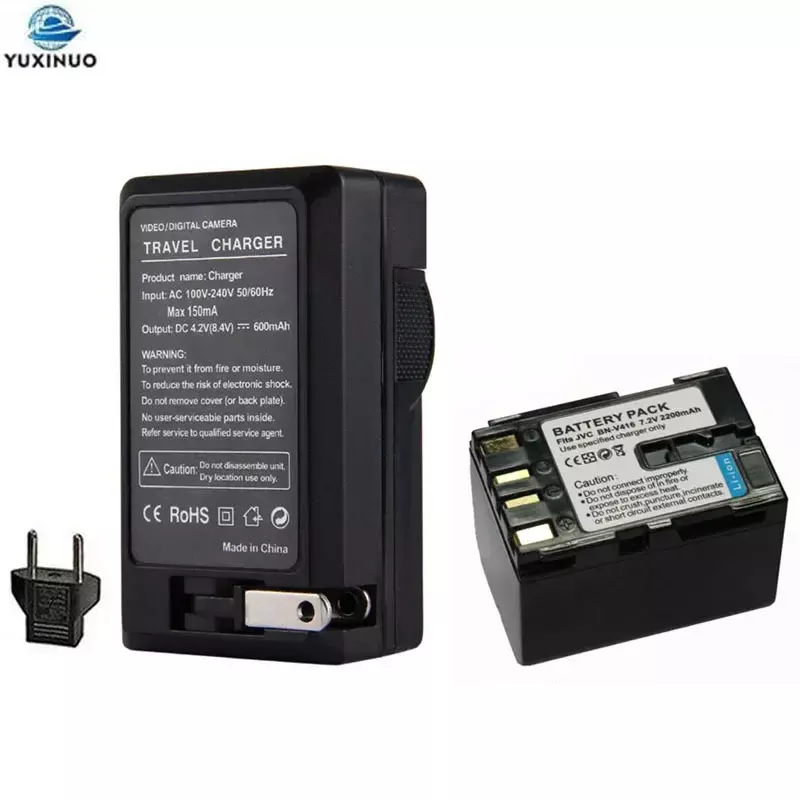 Аккумулятор 2200 мАч для телефона V416U BNV416 + зарядное устройство переменного тока для смартфона JVC V408U V408US V428 V428U V428US