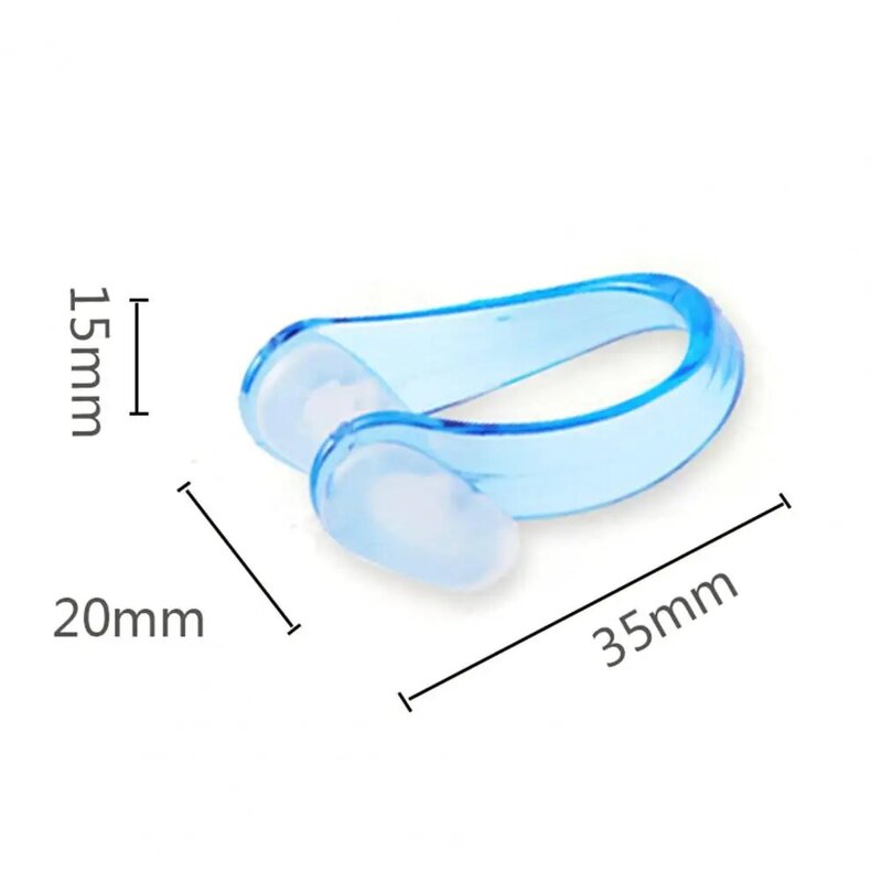 Swimming Nose Clip Adults Children Reusable Silicone Swimming Nose Clip Diving Surfing Nose Plugs Waterproof Swim Noses Clip