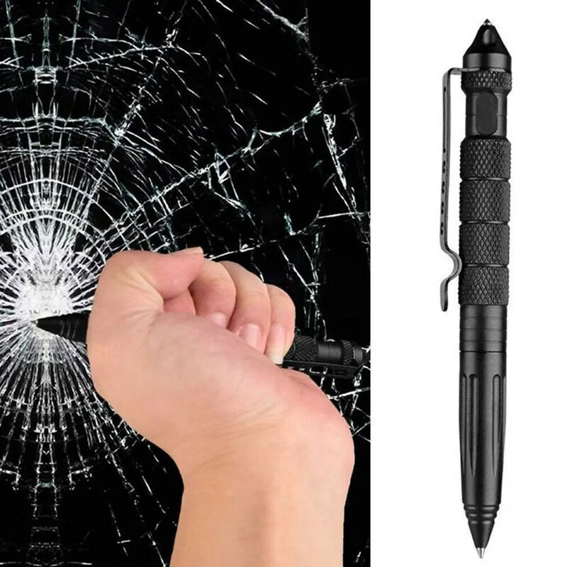 2023 다목적 전술 펜, 텅스텐강 보안 보호, 개인 방어 도구, 창문 차단기, 미끄럼 방지
