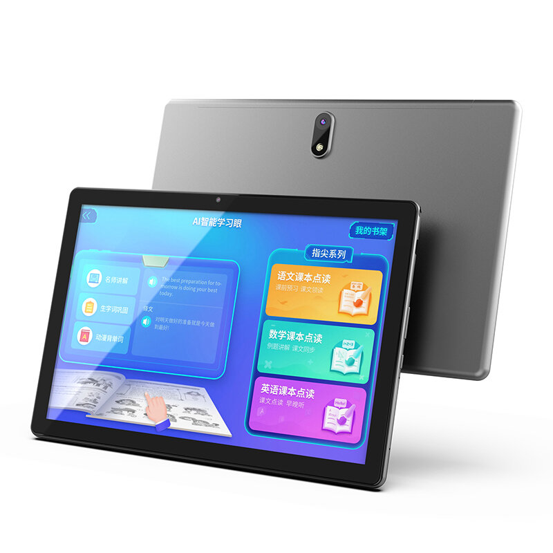 M9X Tablet 10.1 "2K, layar kompatibel dengan Android 12 6GB RAM 128GB ROM MT8183 8-Core 8MP kamera