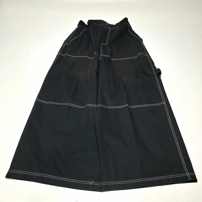 Pantalones vaqueros holgados de Hip Hop Rock para mujer, Jeans de pierna ancha de cintura alta, patrón de calle Vintage, bordado Y2k, Harajuku, 3PM