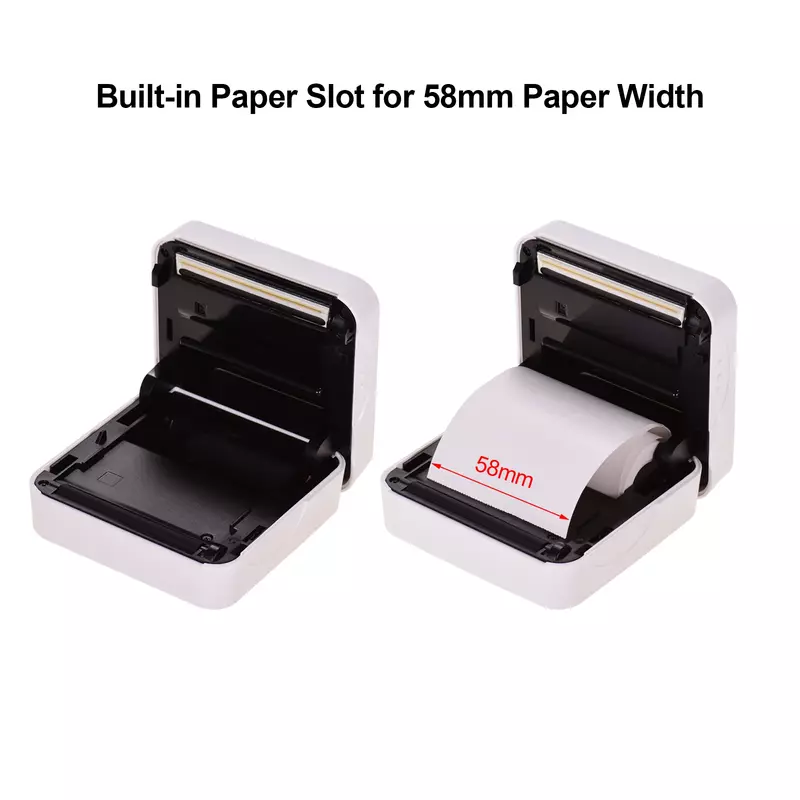 Officiële Thermische Papierrol Poooli L1 L2 Mobiele Zak Draagbare Mini-Fotoprinter Bpa Gratis Voor Onderwerp Sorteren Afdruklijst