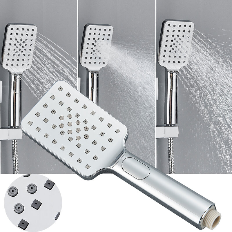 Digital Display Thermostatic Shower Faucet Chrome Bathroom  Set Rainfall  Bath  Bathtub  Bidet 