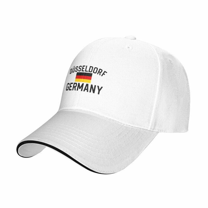 Kado Jerman Düsseldorf Topi Jerman Topi Bisbol Topi Memancing Topi Bucket Topi Bisbol untuk Pria dan Wanita