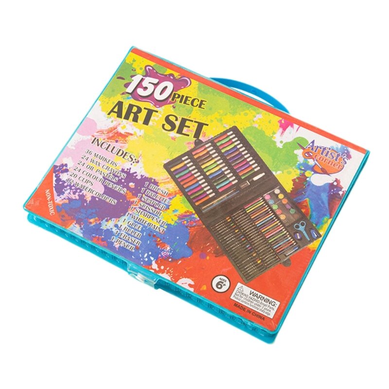 Kits lápis coloridos para crianças, arte, desenho, pintura, arte e artesanato, conjunto presentes
